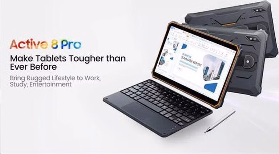 Blackview Active 8 Pro Rugged Tab 8GB/256GB, 10,36" FHD IPS MT6878 Octa-core, 16/48 MP, 22000 mA, oranžový