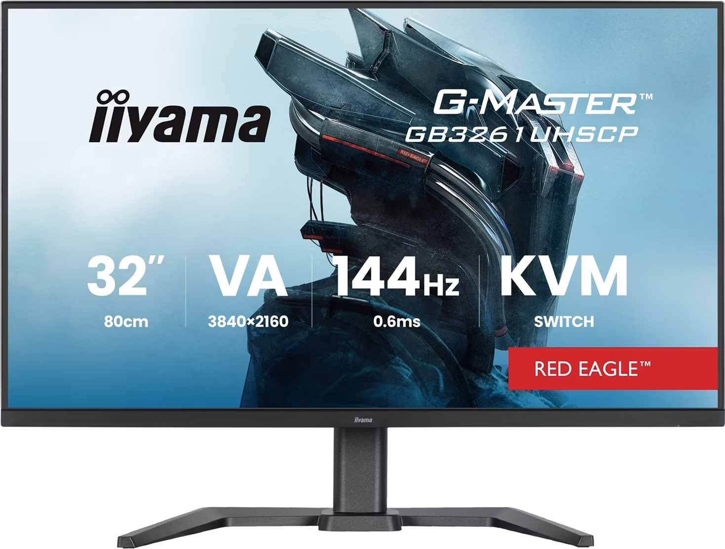 iiyama G-Master/GB3261UHSCP-B1/31,5"/VA/4K UHD/144Hz/0,6ms/Čierna/3R