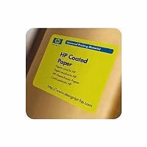 HP Q1404B Universal Coated Paper-610 mm x 45.7 m (24 in x 150 ft), 4.9 mil, 90 g/m2