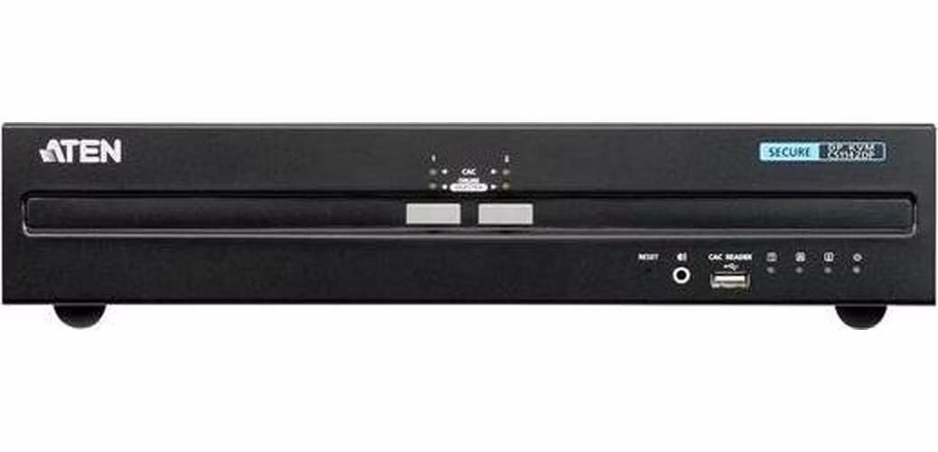 Aten 2-Port USB DisplayPort Dual Display Secure KVM Switch (PSS PP v3.0 Compliant)