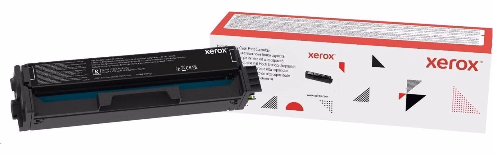 Xerox black High Capacity toner cartridge pro C230/C235 (3000 stran)