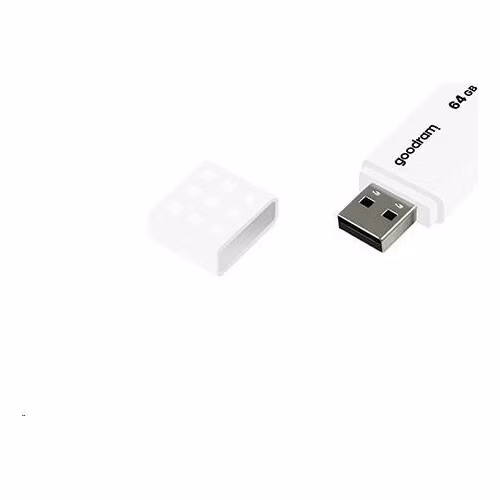 GOODRAM Flash Disk 64GB UME2, USB 2.0, bílá