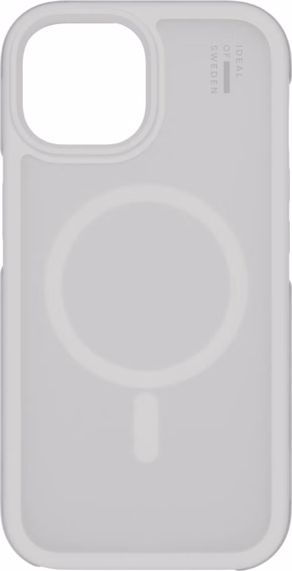 iDeal Bumper Case MagSafe iPhone 13/14/15 Cloudy White