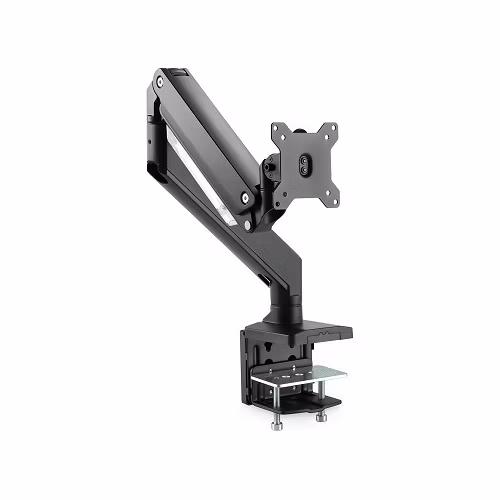 DIGITUS univerzální držák pro monitor s plynovou pružinou a svorkou VESA 75x100