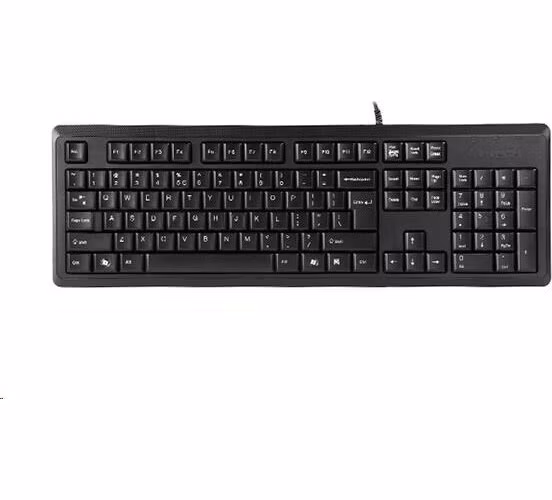 A4tech KR-92, klávesnice, CZ/US, USB, černá