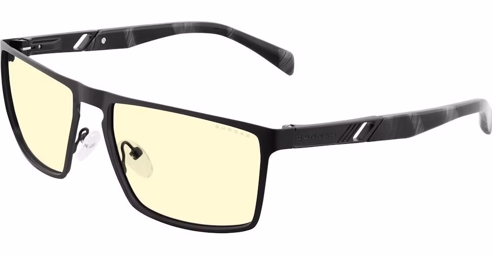 GUNNAR kancelářske/herní brýle FREMONT ONYX jantarová skla BLF 65 GUNNAR focus