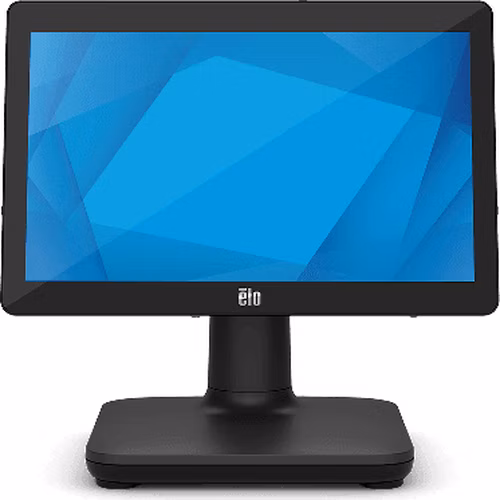 EloPOS System, 15-inch wide, Win 10, Core i3, 8GB RAM, 256SSD, Projected Capacitive 10-touch, Zero-Bezel, Antiglare, Black, with I