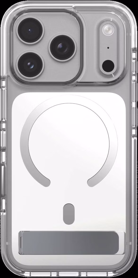 Case Santa Cruz Snap Kickstand Metallic with Camera Button Apple iPhone 18 Pro / 17 Pro - Silver