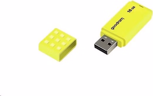GOODRAM Flash disk 16GB UME2, USB 2.0, žltá