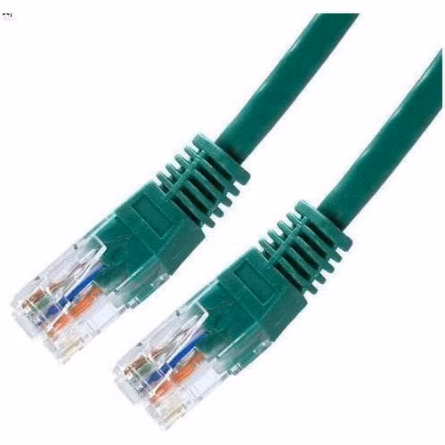 XtendLan patch kábel Cat6, UTP - 0,25m, zelený (predaj po 10 ks)
