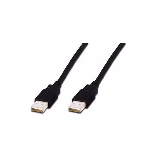Digitus USB kabel A/samec na A/samec, černý, Měď, 1m