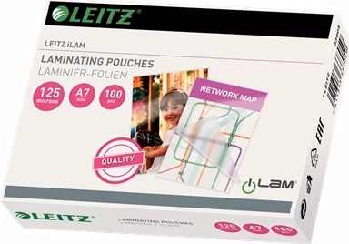 LEITZ Laminovací kapsy  iLAM A7, 125 mic (100 ks)
