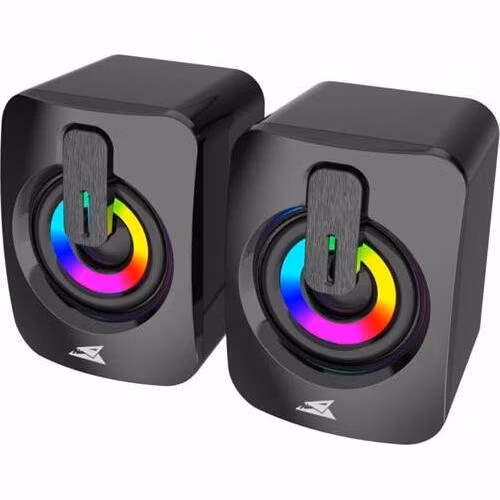 Baracuda 2.2 SEASHELL speakers LED, black