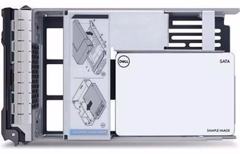 Dell 960GB SSD SATA MU 6Gbps 512e 2.5in with 3.5in HYB CARR Hot-plug CKt