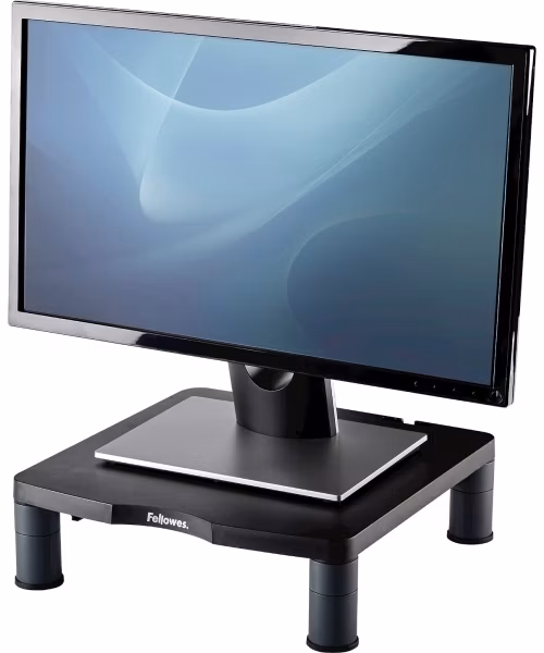 FELLOWES stojan pod monitor STANDARD/ 340mm x 102mm x 340mm/ černo-šedý