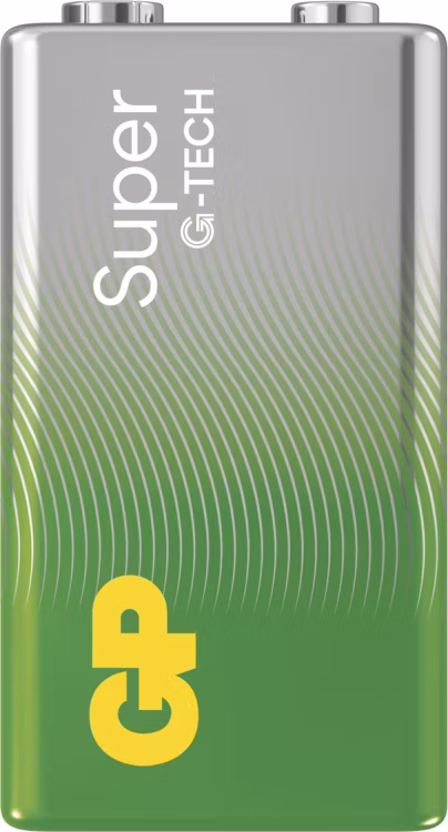 GP Alkalická baterie SUPER 9V (6LR61) - 1ks
