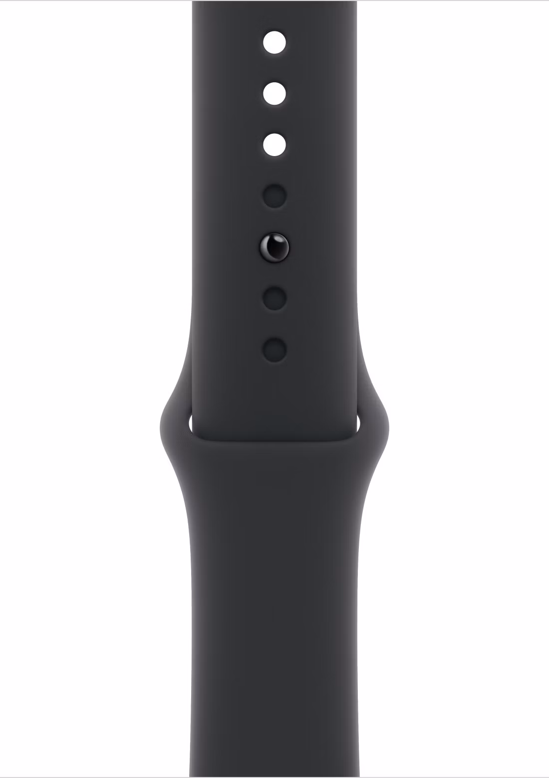 Watch Acc/46/Black Sport Band - S/M