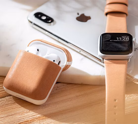 Nomad puzdro Rugged Case pre Apple Airpods 1&amp;2 - Natural