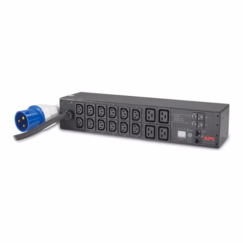 APC Rack PDU, Metered, 2U, 32A, 230V, IEC309 32A 2P+E -> (12) C13S &amp; (4) C19