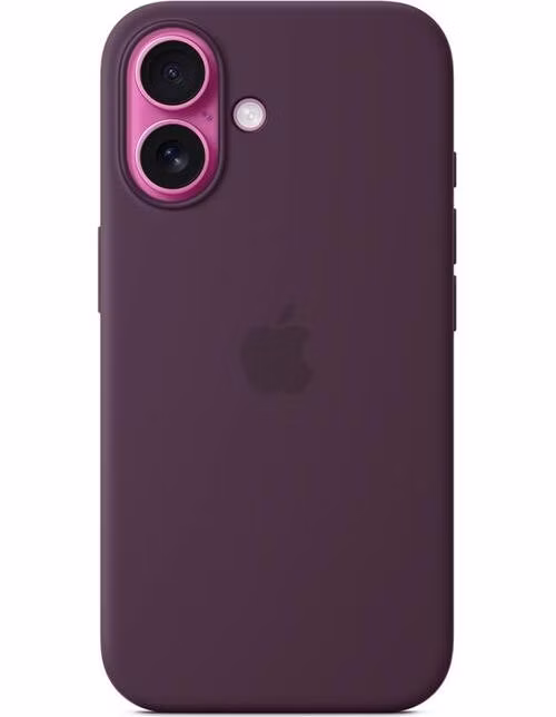 iPhone 16 Silicone Case with MagSafe - Plum *Poškodený obal*