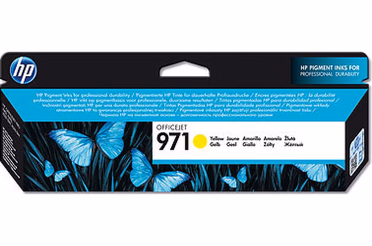 HP Ink Cartridge 971/Yellow/2500 stran