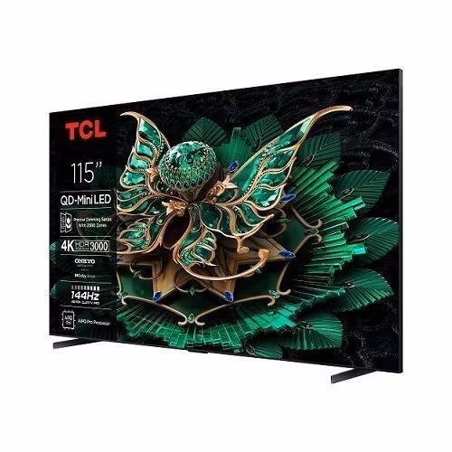 TCL 115C7K SMART TV 115" QLED/4K UHD/Mini LED/144Hz/4xHDMI/USB/LAN/GoogleTV