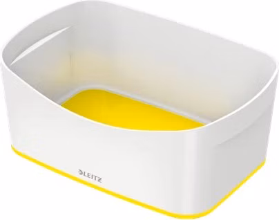 LEITZ Stolní box  MyBox, bílá/žlutá