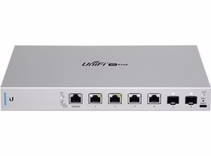 Ubiquiti UniFi Switch US-XG-6POE, 10GB, 6-port, 802.3bt