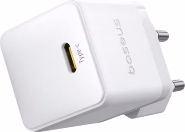 Baseus Rýchlonabíjačka do siete Palm 30W USB-C PD QC 3.0 biela