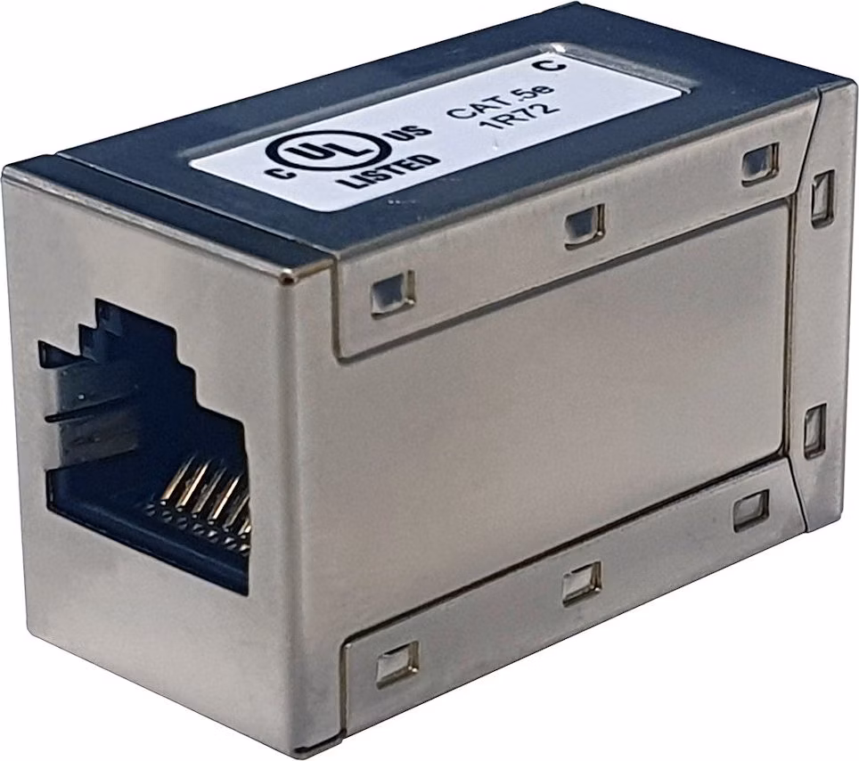 Solarix Spojka CAT5E STP 8p8c RJ45/RJ45 KRJ45-VEBB