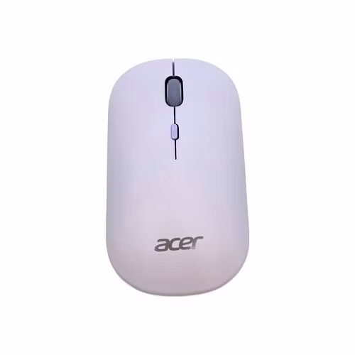 ACER Myš Wireless Mouse AMR130 Purple - Dual mode 2.4GHz + BT 5.2, 4 tlačítka, 800/1200/1600 dpi, USB Polling rate 125Hz