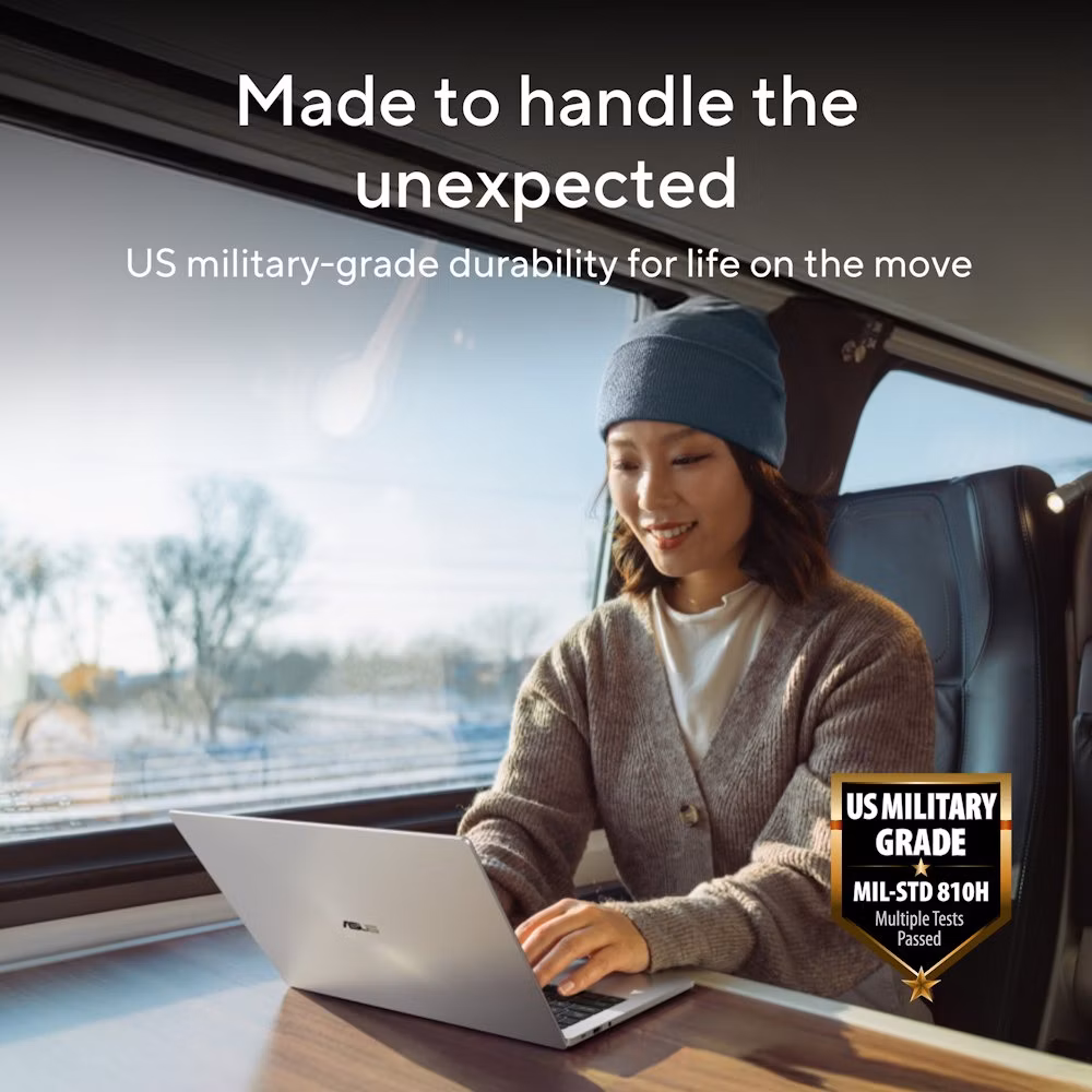 ASUS ExpertBook A7/ Core 7 350/ 16GB DDR5/ 512GB SSD/ Intel Graphics/ 14"WQXGA+, OLED/ W11P/ stříbrný/ 3y onsite NBD