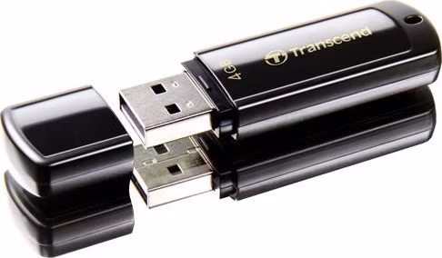 TRANSCEND Flash disk 4GB JetFlash®350, USB 2.0 (R:13/W:4 MB/s) čierna