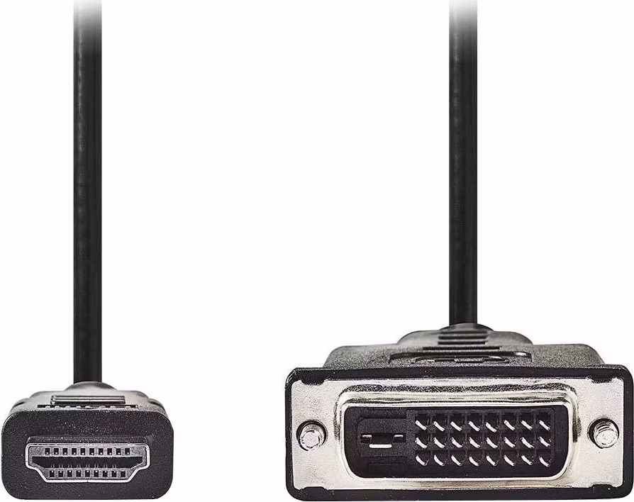 Nedis CCGB34800BK30 - Kabel HDMI – DVI | HDMI Konektor - DVI-D 24+1-Pin Zástrčka | 3 m | Černá barva