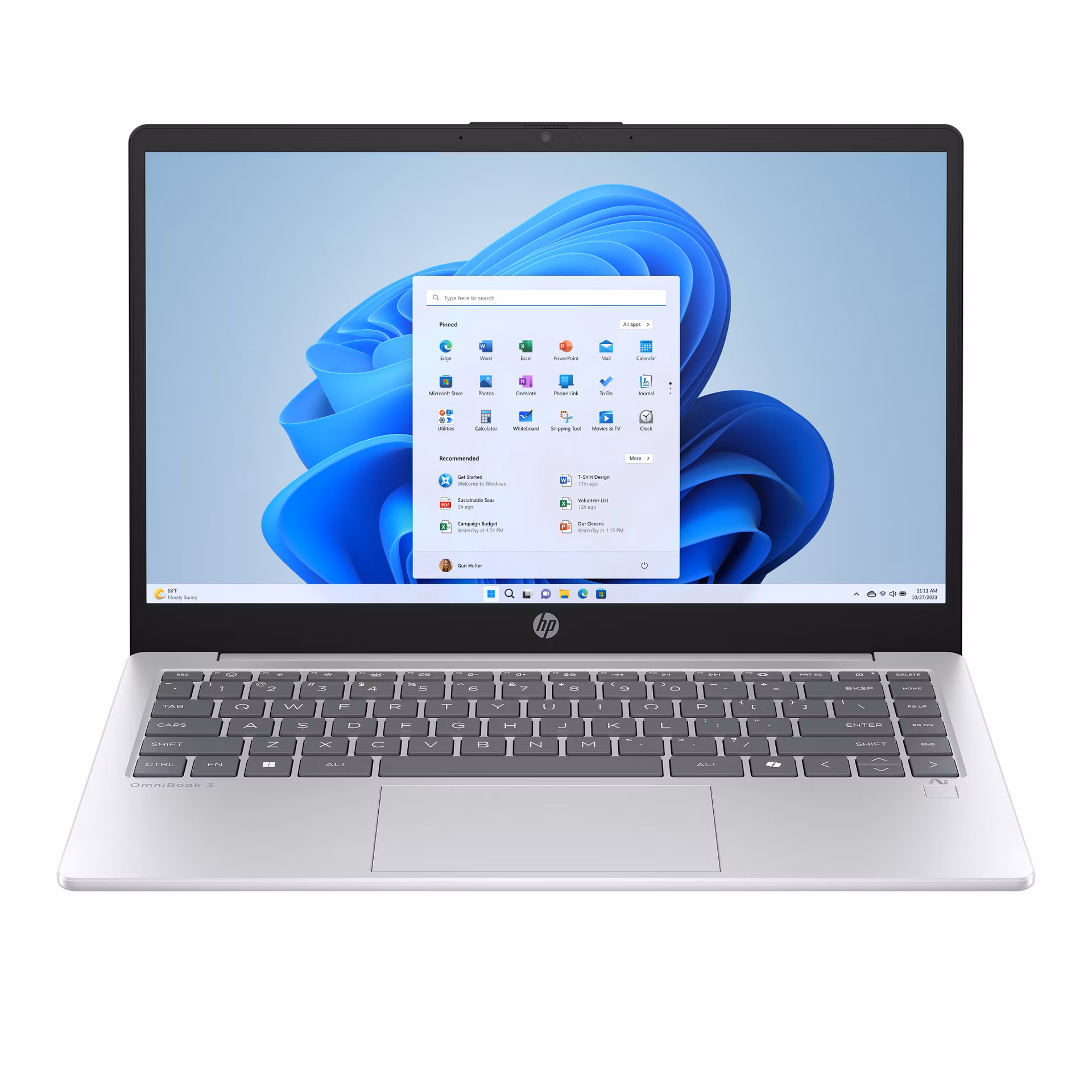 NTB HP OmniBook 3 NG AI PC 14-ha0001nc, 14" FHD, Ryzen AI 5 330, 24GB, 512GB SSD, Radeon 840M, Win11,Silver,+3M GamePass