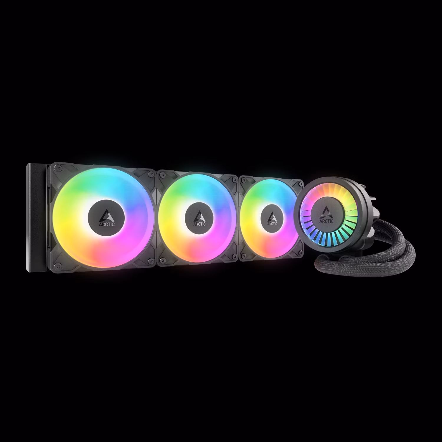 AKCE!!! - ARCTIC Liquid Freezer III Pro 360 A-RGB (Black) - Multikompatibilní vodní chladič CPU typu