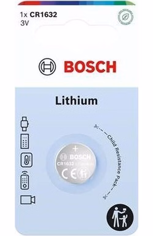 Bosch CR1632B1/00 Lithium (Blistr 1 ks)