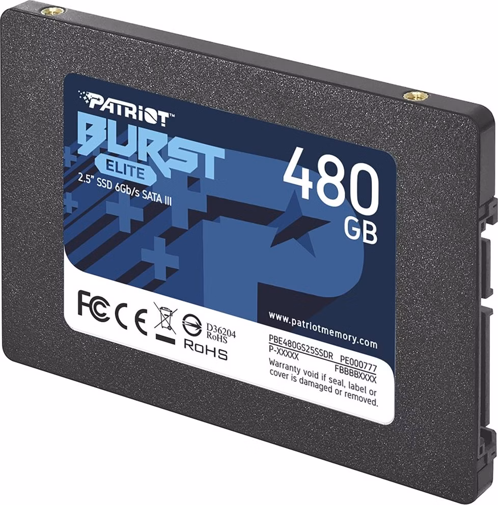 PATRIOT BURST ELITE 480GB SSD / Interní / 2,5" / SATA 6Gb/s /