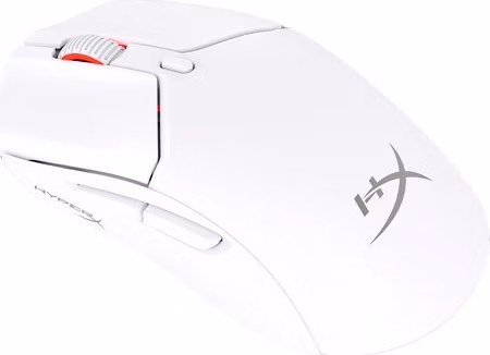 HyperX Pulsefire Haste 2 Mini/Herní/Optická/Pro praváky/26 000 DPI/Drátové/Bezdrátové/Bílá