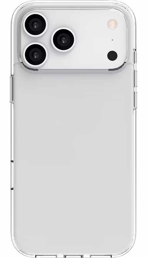 ER Ochranný kryt CRYSTAL pre iPhone 17 Pre Max- priehľadný