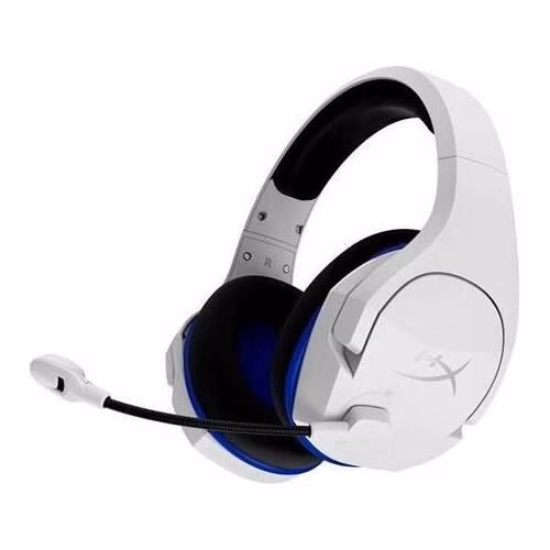 HyperX Cloud Stinger Core - Wireless Gaming Headset - PlayStation (White-Blue)