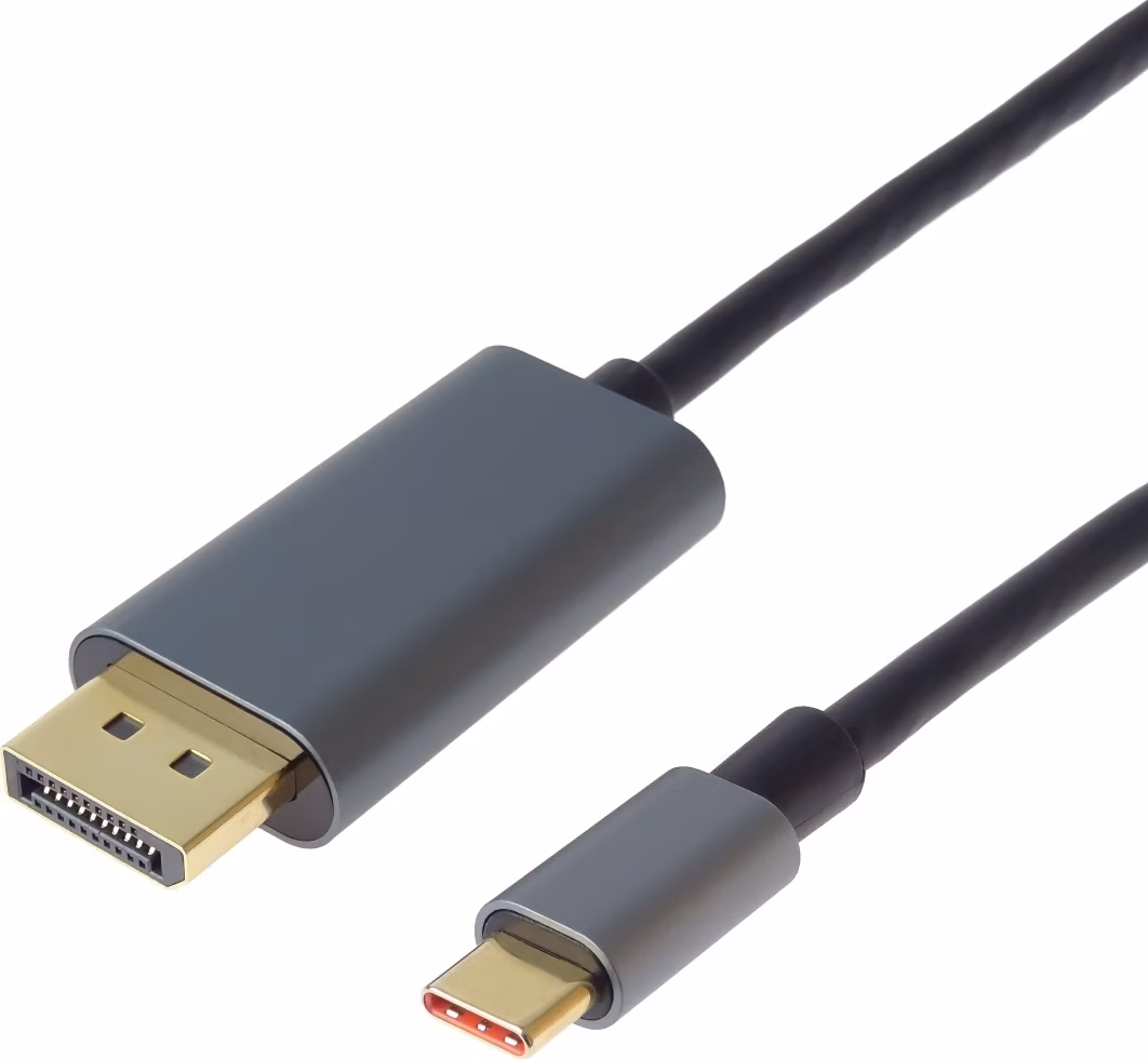 Kábel PremiumCord USB-C na DisplayPort DP1.4 8K@60Hz a 4k@120Hz 2m