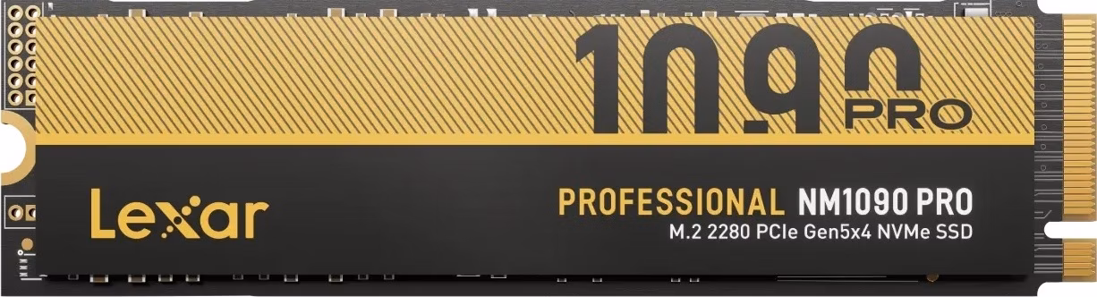 Lexar NM1090 PRO/2TB/SSD/M.2 NVMe/Zlatá/5R