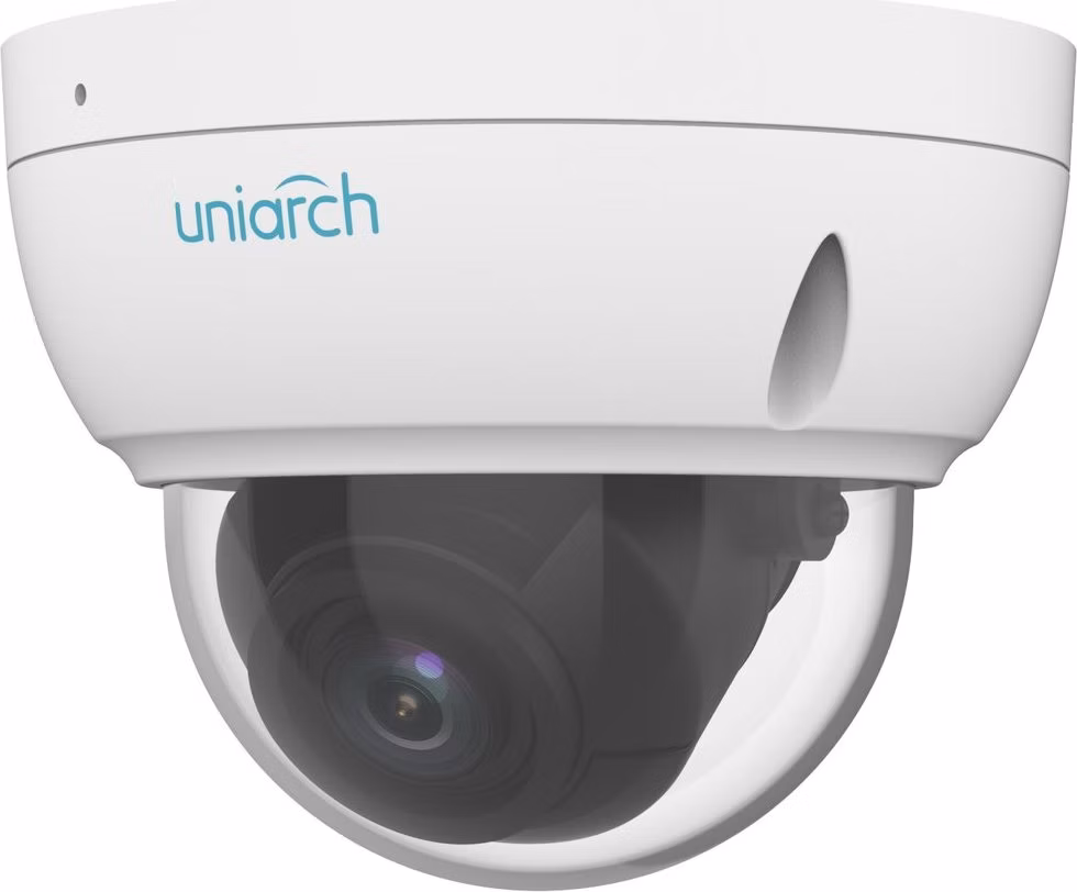 Uniarch by Uniview IP kamera/ IPC-D314-APKZ/ Dome VF/ 4Mpx/ objektiv 2.8-12mm/ 1440p/ McSD slot/ IP67/ IR30/ IK10/ PoE/