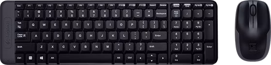PROMO Logitech Wireless Desktop MK220, US