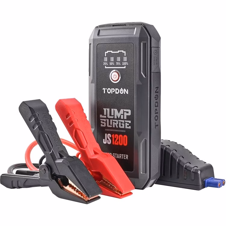 TOPDON Car Jump Starter JumpSurge 1200, 10000 mAh