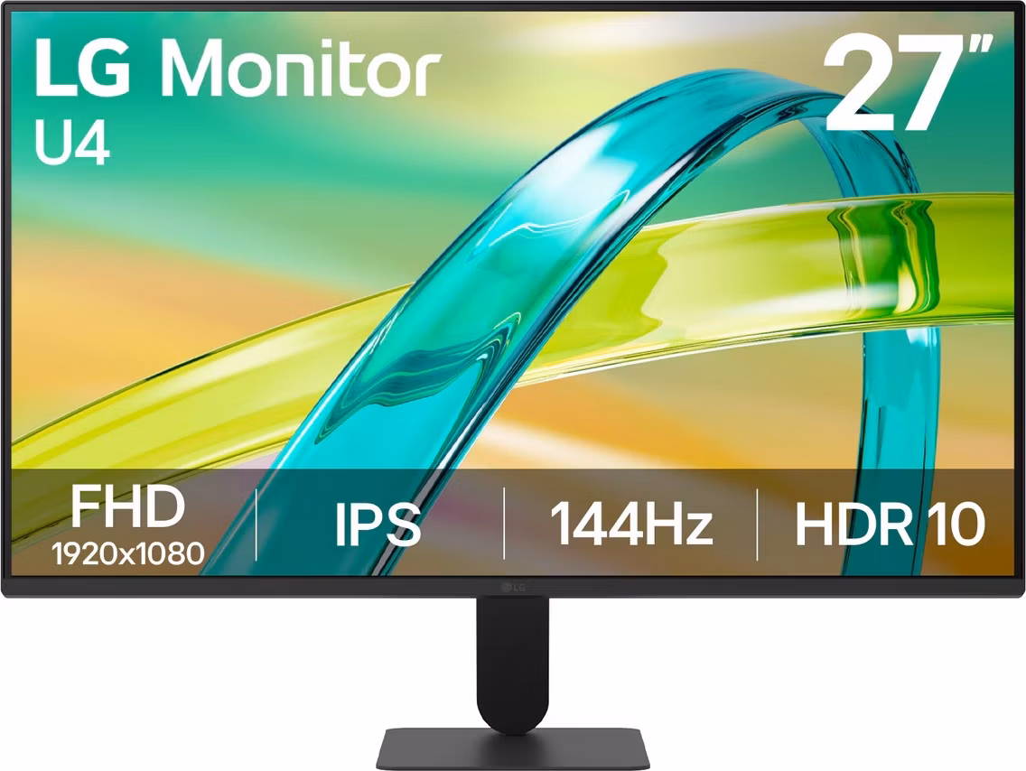 LG/27U411B-B/27"/IPS/FHD/144Hz/1ms/Čierna/2R