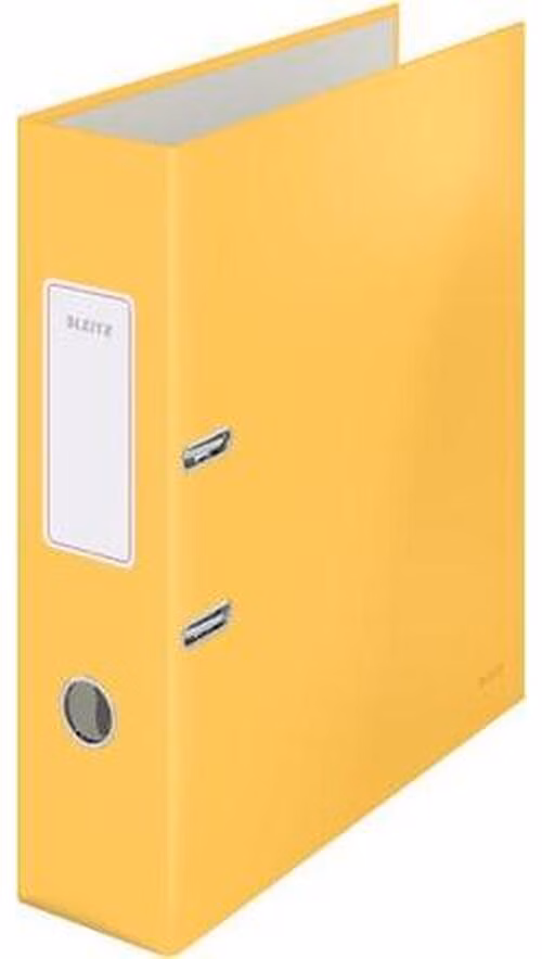 LEITZ Pákový pořadač 180° Cosy hebký A4 80 mm teplá žlutá