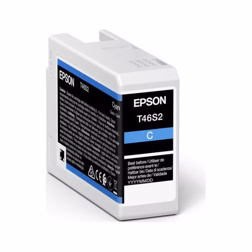 Atrament EPSON Singlepack Cyan T46S2 UltraChrome Pro 10 25 ml