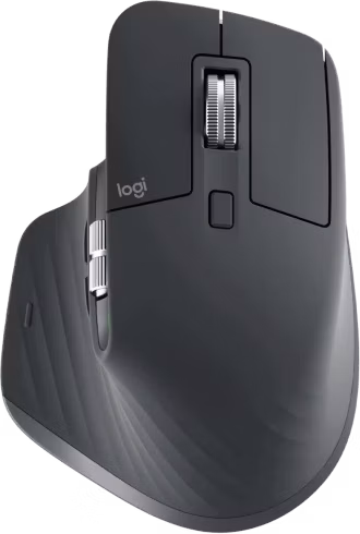 Logitech Master Series MX Master 3S for Business Mouse ergonomic right-handed optical 7 buttons wireless Bluetooth